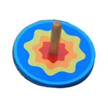 1 шт. разноцветная вертушка, красочная деревянная Юла, игрушки для детского сада деревянные игрушки подарок на день рождения рождественские игрушки