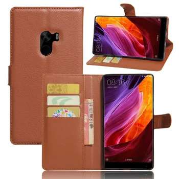 

Newest smartphone cases for Xiaomi Mix,100pcs/lot,Luxury TPU leather flip wallet case for xiaomi mix,free shipping