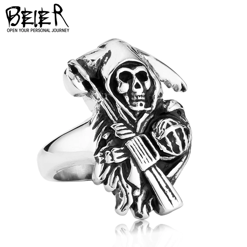 kültür rüzgâraltı yük Cool Sons of Anarchy SOA Death Skull Ring for Man and Boy Stainless Steel Fashion Grim Raper Jewelry BR8 171 US size|ring rosary|ring samsungring carrier - AliExpress kültür rüzgâraltı yük Cool Sons of Anarchy SOA Death Skull Ring for Man and Boy Stainless Steel Fashion Grim Raper Jewelry BR8 171 US size|ring rosary|ring samsungring carrier - AliExpress