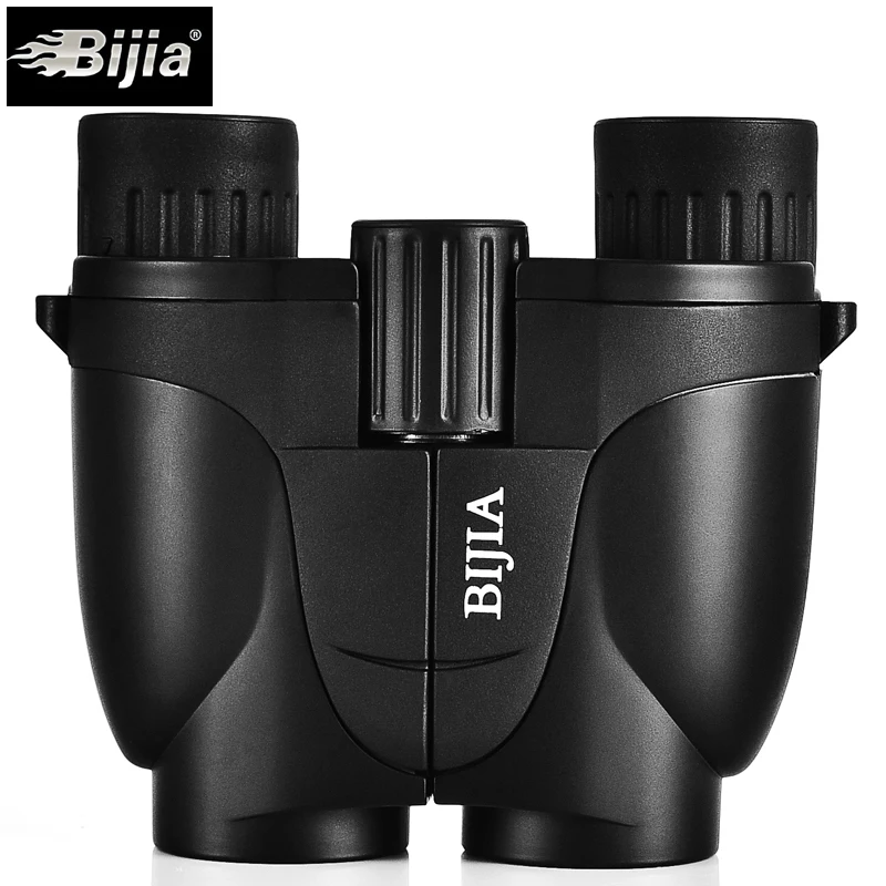 BIJIA 10X25 بورو مناظير تلسكوب جيب خفيفة الوزن مجهر الإكتشاف نطاق المحمولة Binoculo Telescopio
