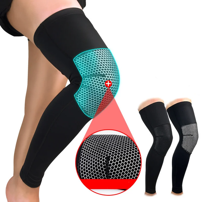 Black X M Sports Knee or Breathable Outdoor Basketball Leg Sleeve Knee Support Pads 