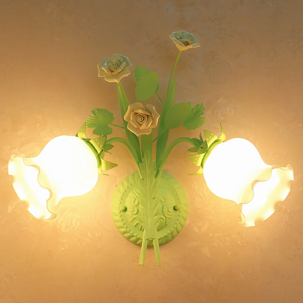 

Double Wall Light 110-220v Wall Mounted Bedroom Read Study Lamps E27 Loft Lighting Flexible Resin Wall Light Luminaria