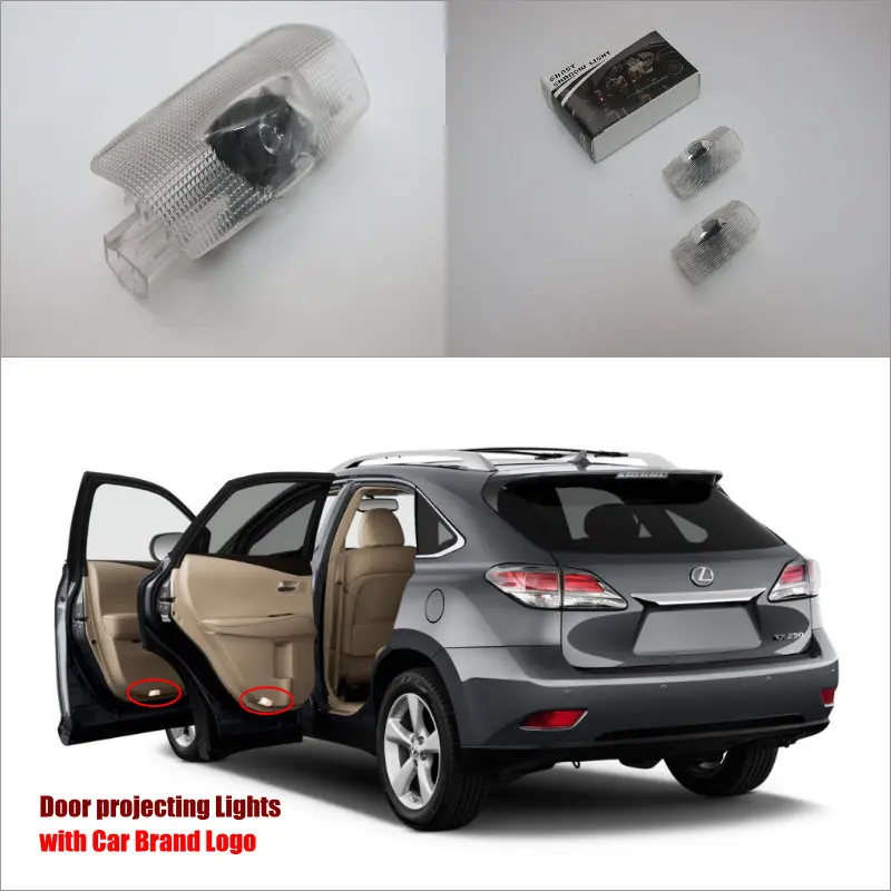 รถยนต์LEDมารยาทไฟต้อนรับสำหรับเล็กซัสRX 2007 ~ 2014โปรเจค