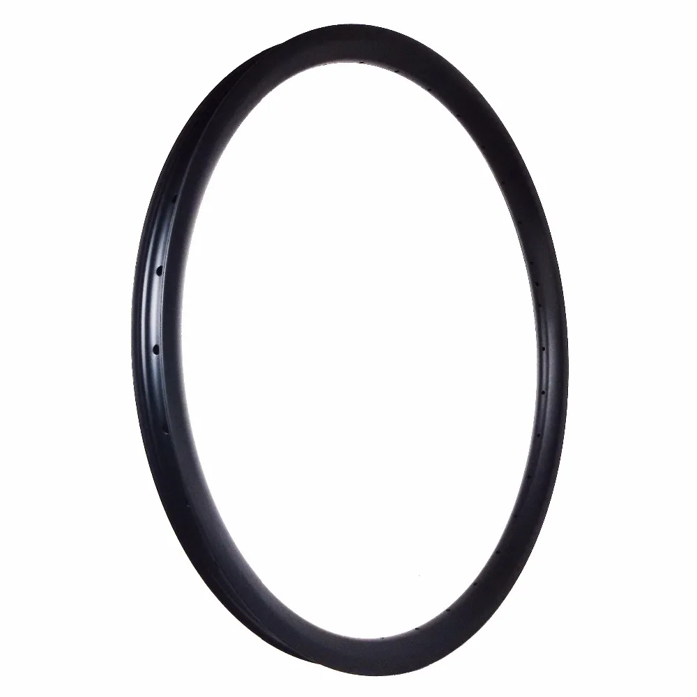 Carbon UD Mountain bike rims 27.5 30x30mm Double Wall Hookless Tubeless Larger Arc Lips Cerchi Mtb Carbon Wheels Lightweight