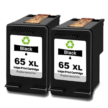 

Ink Cartridge 2 pcs HP 65XL 65XL for Office DESKJET 3720 DESKJET 3752 DESKJET 3721