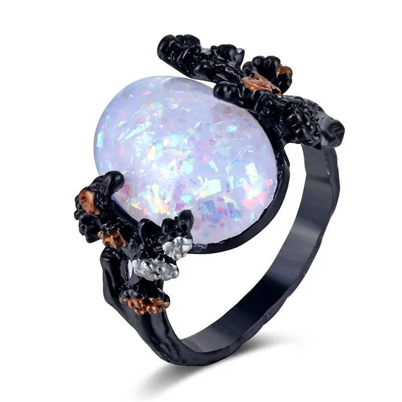 FNIO, модное кольцо с кристаллами и цирконием, обручальное кольцо, набор для женщин, геометрические вечерние кольца, женское ювелирное изделие