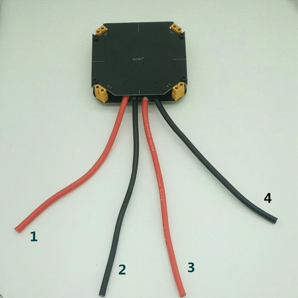 Aerops распределения питания Модуль управления 6 S 12 s высокий ток PDB доска для DIY 4 6 8 оси сельскохозяйственных drone Multicopter