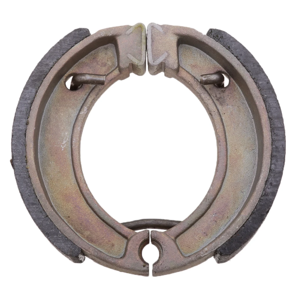 1 Pcs Motorcycle Front Rear Wheel Brake Pad Shoe Kit For Yamaha PW 50 Y-Zinger 1981-2009 Etc Maximum Braking Performance 