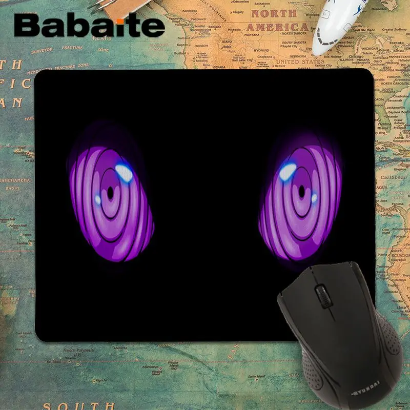 Babaite Наруто Логотип Индивидуальные коврики для мышки ноутбук коврик для мышки в стиле аниме на заказ ваши стили нескользящий компьютер ноутбук коврик для мыши - Цвет: No LockEdge 25x29cm