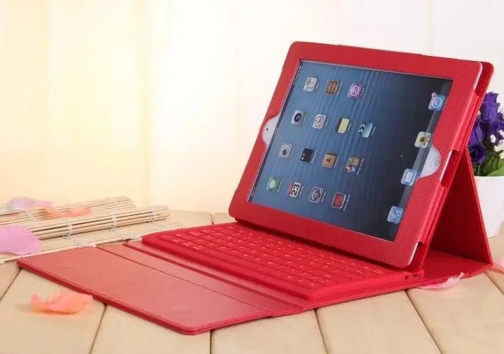 

New Stand For iPad air 1 2 Keyboard Bluetooth Bracket PU Case For iPad Air 1 Air 2 Keyboard Case Silicon Wireless Cover