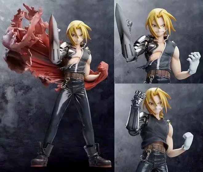 Стальной алхимик Эдварда Элрика ПВХ фигурка игрушка Megahouse драгоценный камень