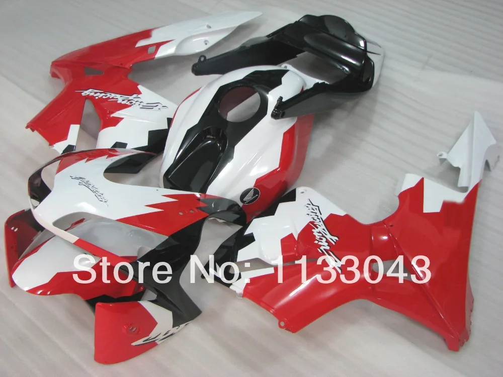 OEM качественные белые красные Обтекатели комплекты для HONDA CBR600RR 03 04 F5 CBR 600 RR 2003 2004