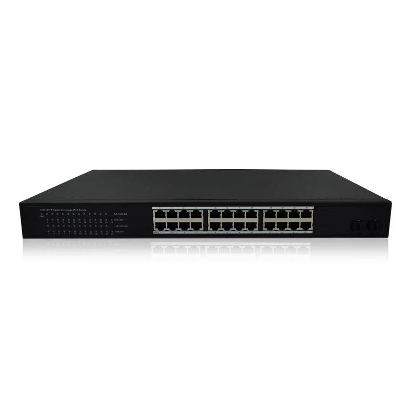 

COMFAST Most Powerful 24 Ports Gigabit POE Ethernet Swtich with 24*10/100/1000Mbps RJ45 Ports Enterprise use CF-S1000P24 switch