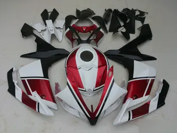 

Injection mold Fairing kit for YAMAHA YZFR1 07 08 YZF R1 YZF1000 2007 2008 ABS Red white black Fairings set+gifts YK30