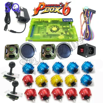 

2018 Newest 2 Player Arcade Game DIY Kits with Pandora Box 6 copy sanwa Style Joystick Button Jamma harness Arcade Cabinet