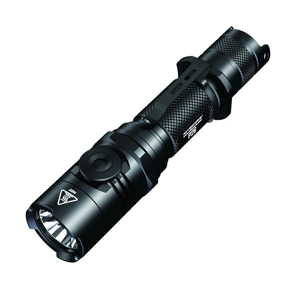 

2018 NITECORE P26 Tactical Flashlight 1000LM CREE XPL HI V3 LED 18650 Infinitely Variable Brightness Hunting Torch Free Shipping
