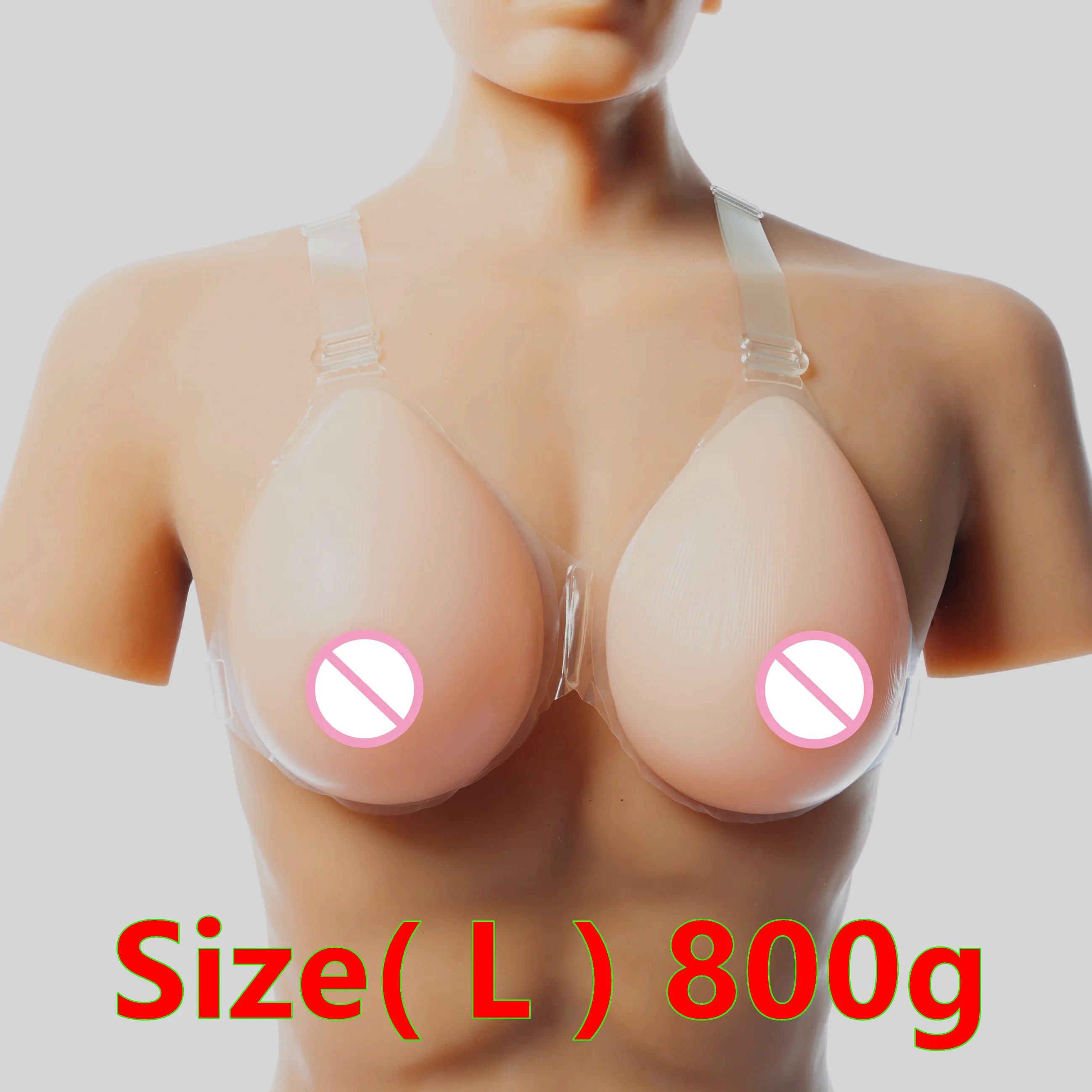 

800g/pair Crossdresser Transgender Breast Forms Small Fake Boobs Artificial Breast silicone breast prosthesis