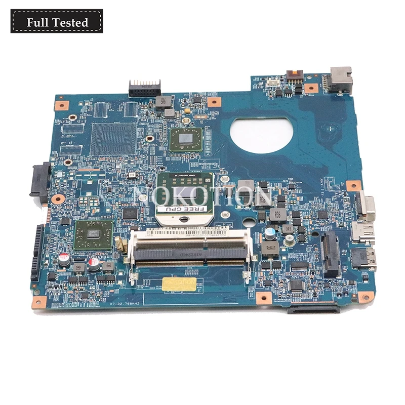 Материнская плата NOKOTION MBPU501001 MB.PU501.001 488.4hd01. 031 для ноутбука ACER Asipre 4551 материнская