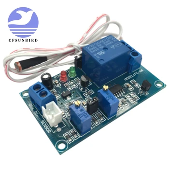 

10pcs 12V Photoresistor Relay Module Light Brightness Sensor Timer Detection Controller Switch On/Off With Wires for Car