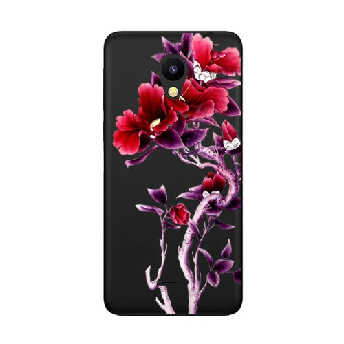 Чехол для meizu c9, силиконовый черный мягкий чехол из ТПУ с цветочным рисунком для meizu c9 pro, защитный чехол для телефона s shell - Цвет: R16