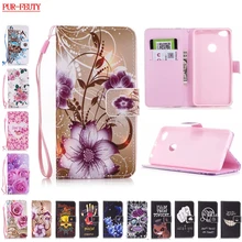 Flip Case For Xiaomi Redmi Note 5A 5 A A5 Cases Mobile Phone Leather Cover For Redmi Note5A Hongmi Note 5A MDE6S MDT6S MDT6 MDT6(China)