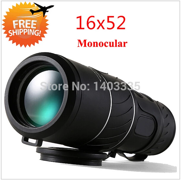

Monocular Telescope 16x52 Dual Focus Telescopio Green Film Binoculo Optical Prism Hunting High Quality Tourism Scope Binoculars