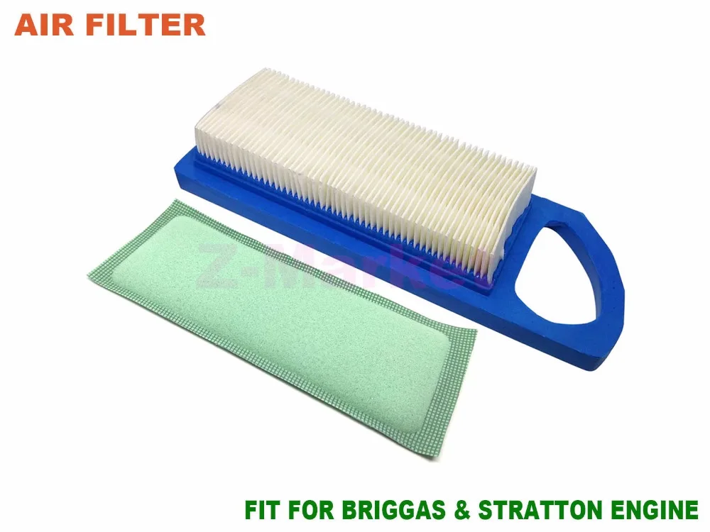 

5PCS Air Filter 697153 for BRIGGAS & STRATTON 4 Stroke Engine Tiller.Chipper.Lawn Mower.Cultivator Garden Tools Parts