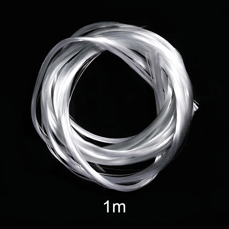 1 м/1,5 м/2 м 3*100 см стекловолокно белый акрил для УФ-гель-лака для наращивания ногтей шелковые кончики для наращивания ногтей аксессуары для дизайна ногтей спа - Цвет: 1m