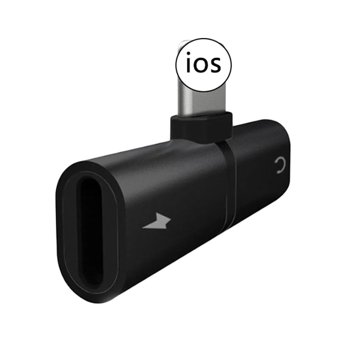 Разъем быстрое зарядное гнездо для наушников AUX кабель 2 в 1 аудио адаптер диспенсер зарядное устройство адаптер для наушников для iPhone 7 8 Plus