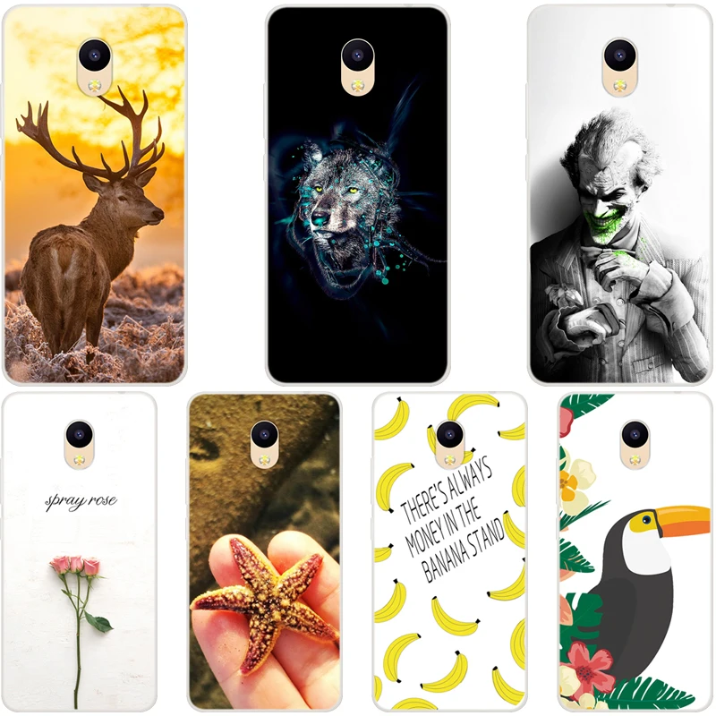 

Phone Case For Meizu M6S Case Soft TPU Cartoon Back Cover For Meizu M 6S Case Silicon Protective For Meizu M6S 5.7" Mblu S6 bag