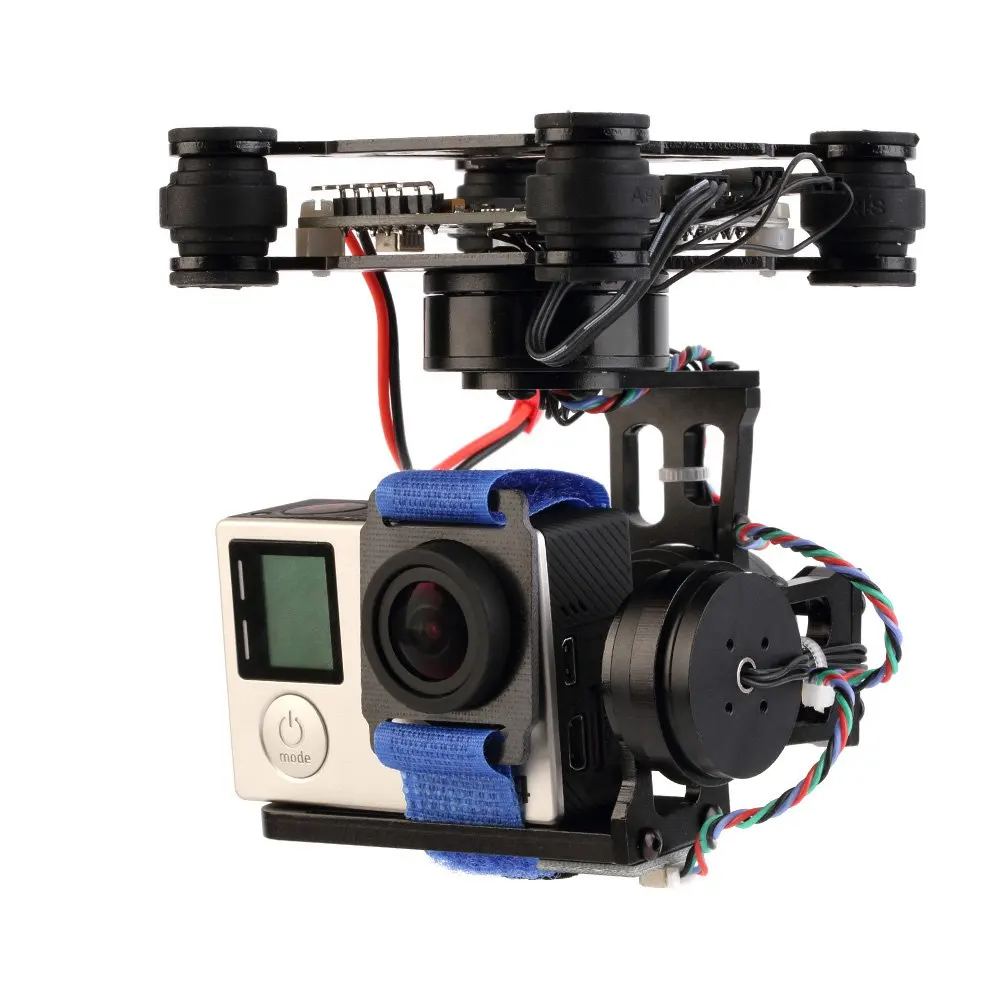 Toys Accessory 3 Axis Brushless Gimbal with 32bit Storm32 Controller for Gopro 3 4 Camera Compatible for Gopro 4/3/2/1 Toy Apart