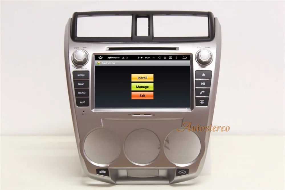 Perfect 8" Inch OCTA core Android Car CD DVD player AutoStereo unit GPS navigation for Honda City 2008-2014 multimedia stereo auto unit 5