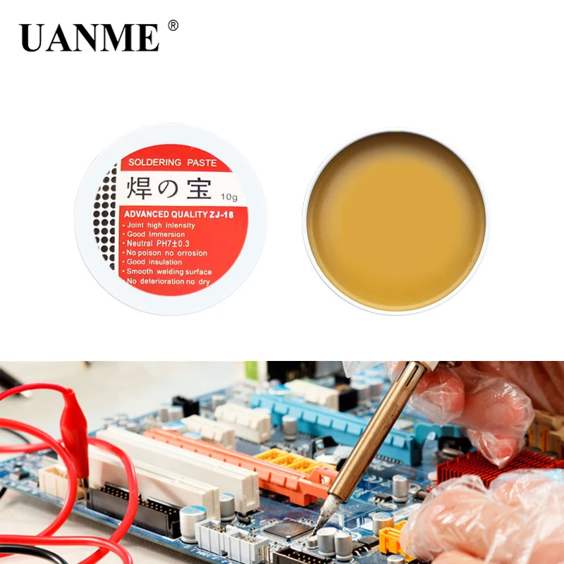 welding hood UANME Soldering Paste Mild Rosin Environmental Soldering Paste Flux PCB IC Parts Welding Soldering Gel Tool for Metalworking welding cable for sale