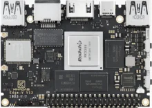 Khadas SBC Edge-V Max RK3399 With 4G DDR4 + 128GB EMMC5.1 Development board