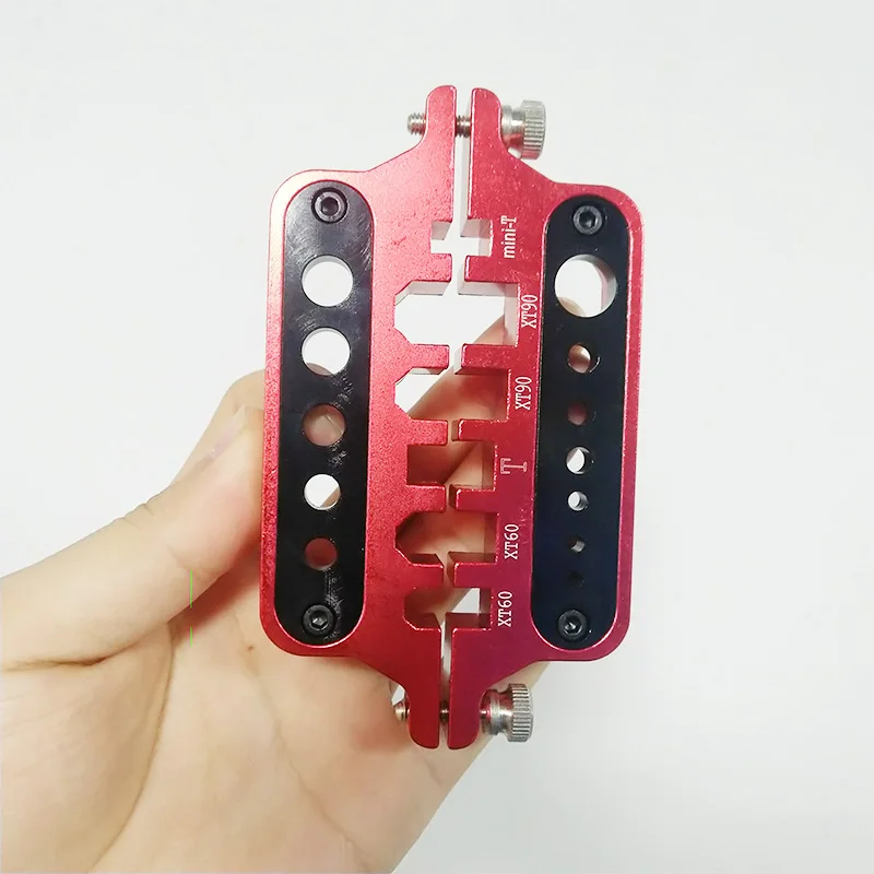 

Aluminum CNC Universal Welding Station Heat Insulation Alloy Welding Table For banana plug T plug XT60 plug XT90 plug connectors