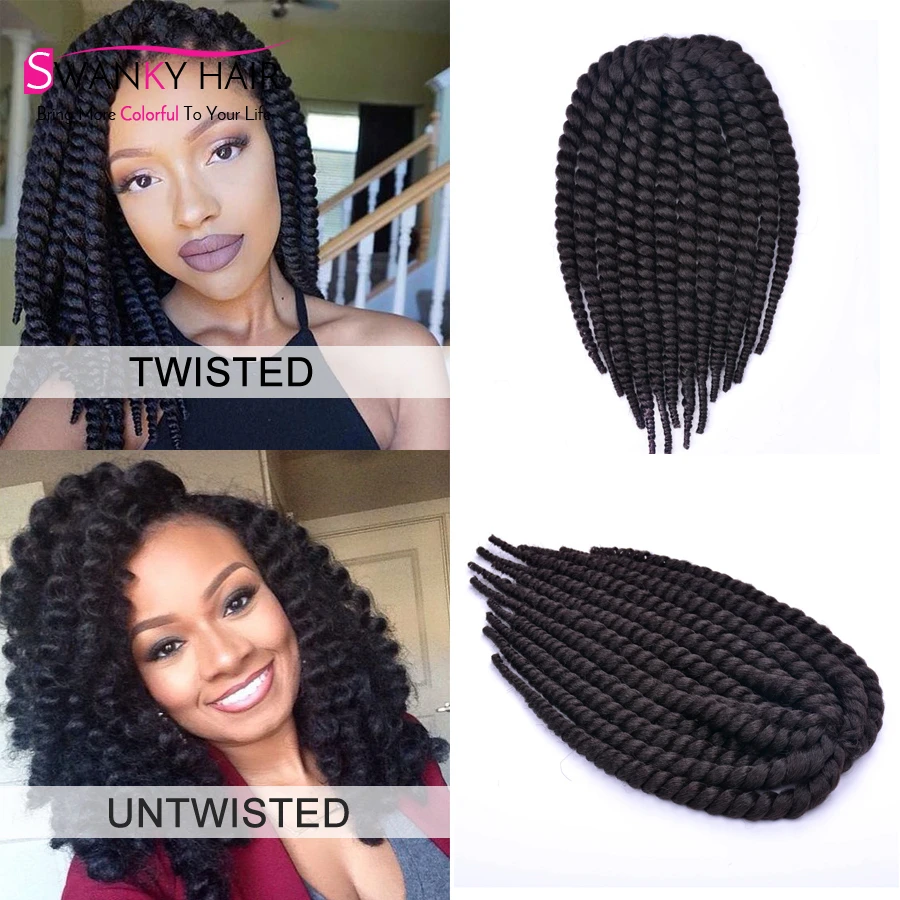 Swanky Hair Product Havana Mambo Twist 12 Inch 12roots 65g Pack