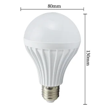 

E27 12W 18 SMD 5630 E27 5W/7W/9W LED PIR Motion Plastic Sensor Auto Energy Saving Bubble Ball Light Lamp Bulb Infrared 220-240V