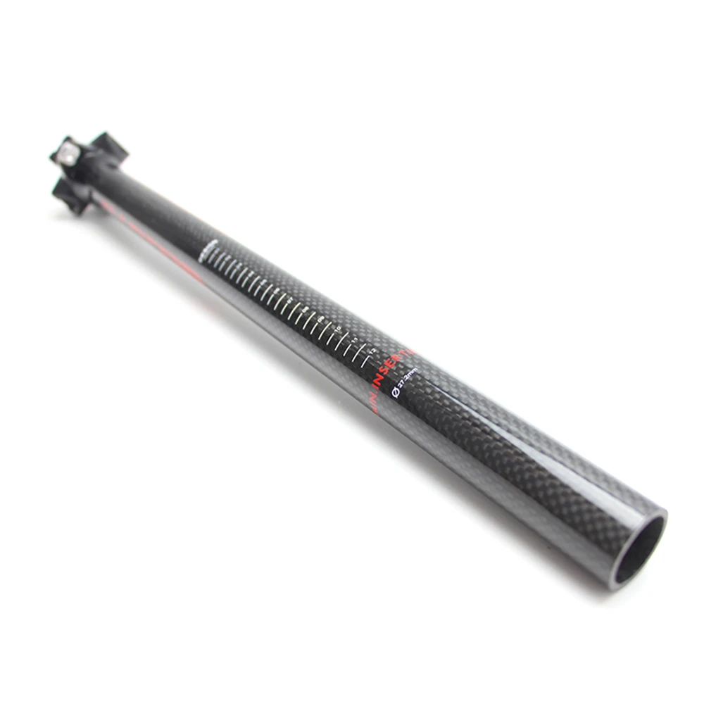 Подлинный карбоновый Подседельный штырь Ullicyc 27 2/30 8/31.6X35 0/400 глянцевый 240g