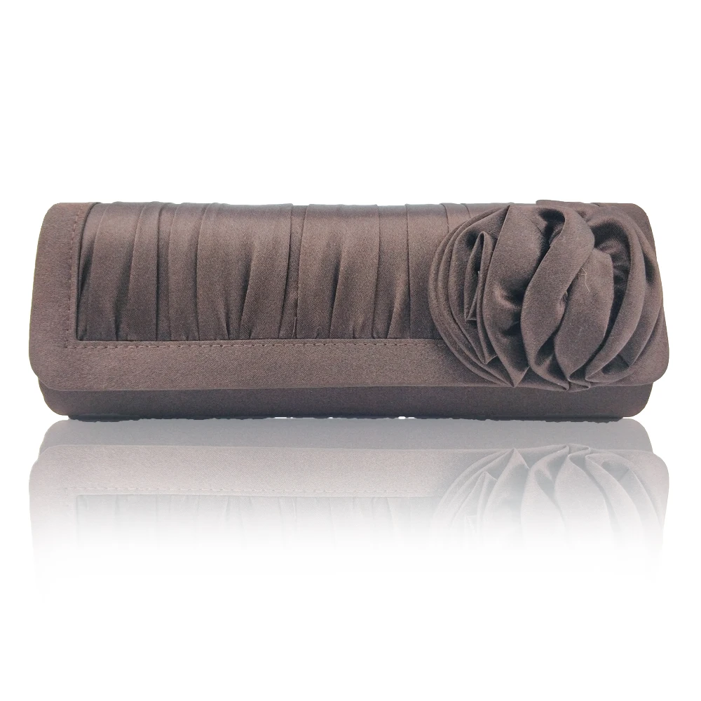 

Rose flower evening bag Banquet bag Silk evening bag Female clutch Shoulder diagonal bag M54