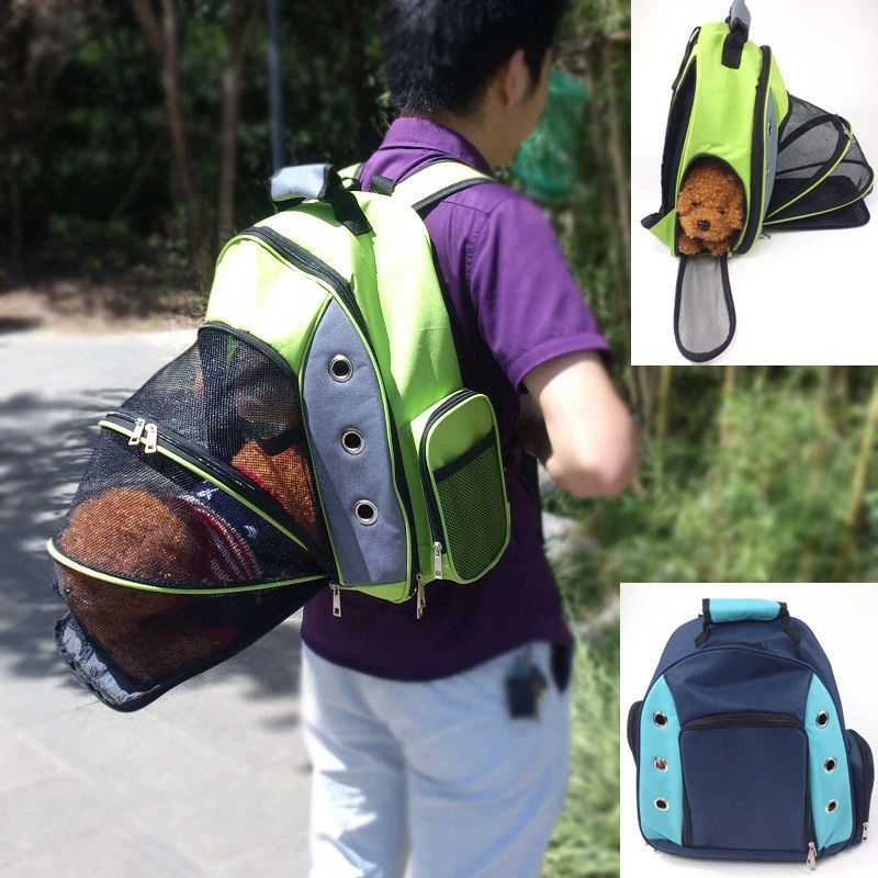 Hot Sale Pet Dog Cat Breathable Backpack Carrier Puppy Pouch Front Bag Back Soft NetPack GB0093