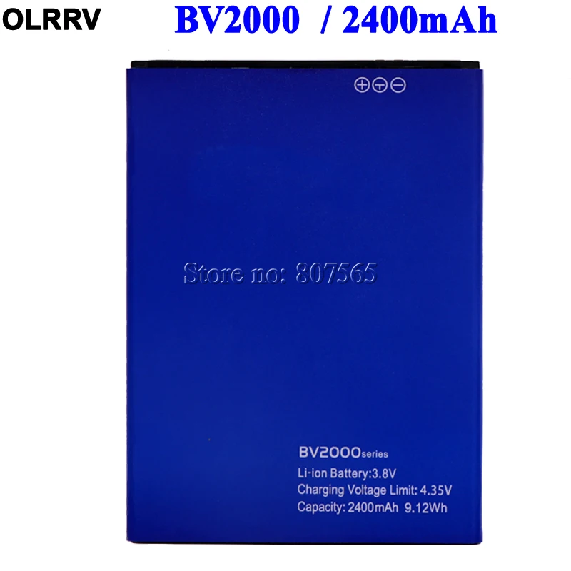 2400mAh For Blackview BV2000 Battery for BV2000S Bateria Accumulator | Мобильные телефоны и аксессуары