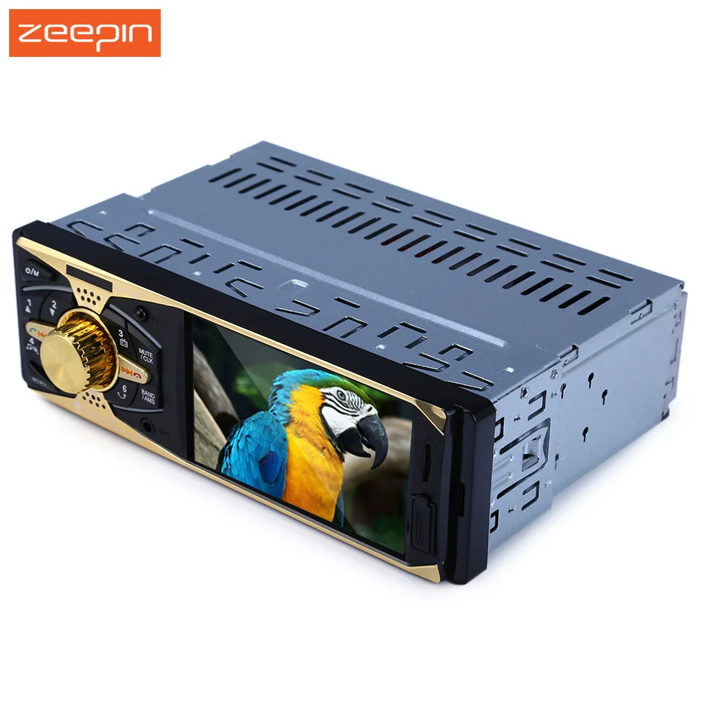 4011B 4 дюймов экран TFT Bluetooth V2.0 заднего вида Камера аудио стерео 12 В Авто Видео MP5