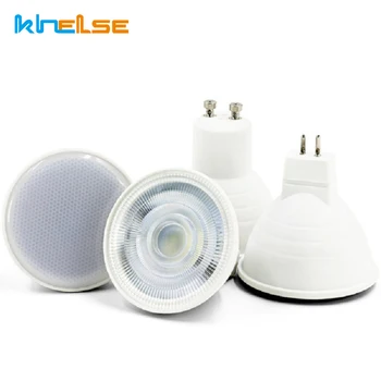 激安 10 ピース/ロットGU10 Led電球MR16 スポットライトcob Ledスポットライト 6 ワットAC220V Ledランプビーム 24 120 度省エネ家庭の照明lampa