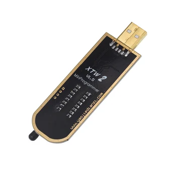

XTW-2 USB Programmer Module Chip 24 25 Serie BIOS Writer SPI Flash GY88