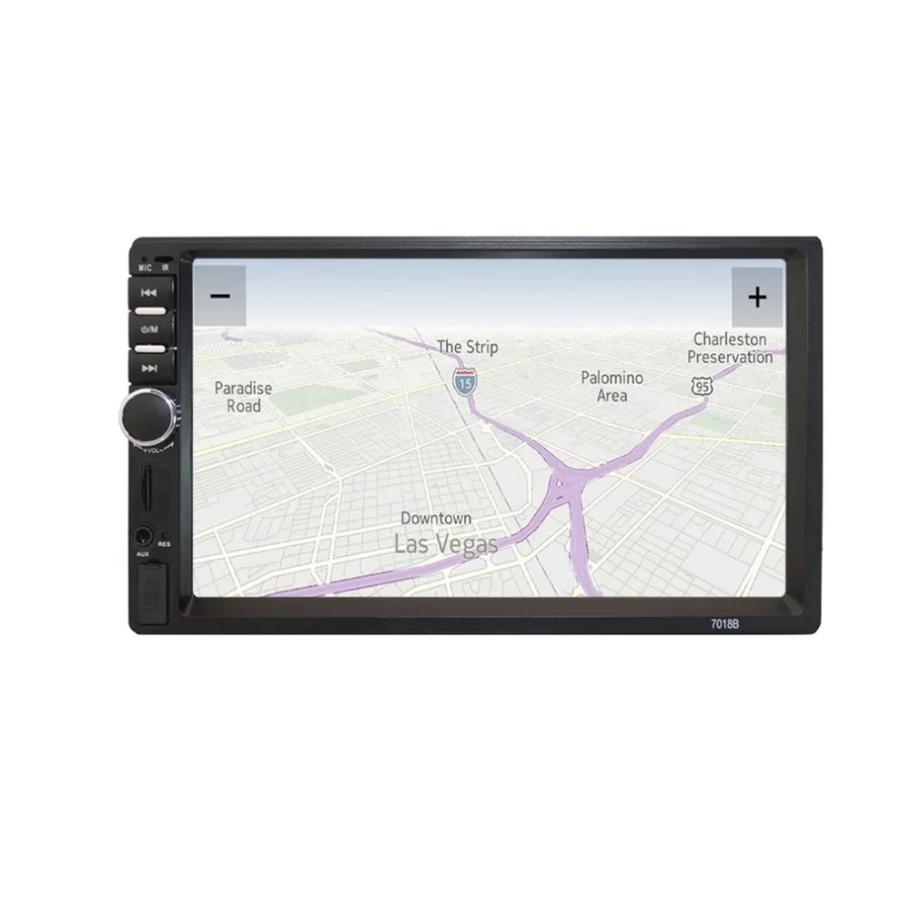 

7-inch HD MP5 Touch Screen Bluetooth In Dash DVD 12V 2 Din Car Stereo Radio FM Function AUX USB MP3 MP5 Player Support TF
