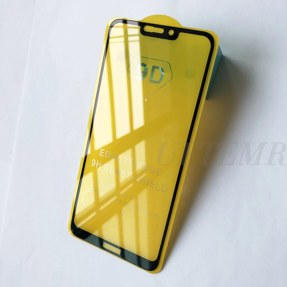 

Full Cover Tempered Glass for Huawei Honor 8C Glass on Honor 7A 8X V20 Screen Protector Film For huawei Y7 Y9 P Smart 2019 Glass