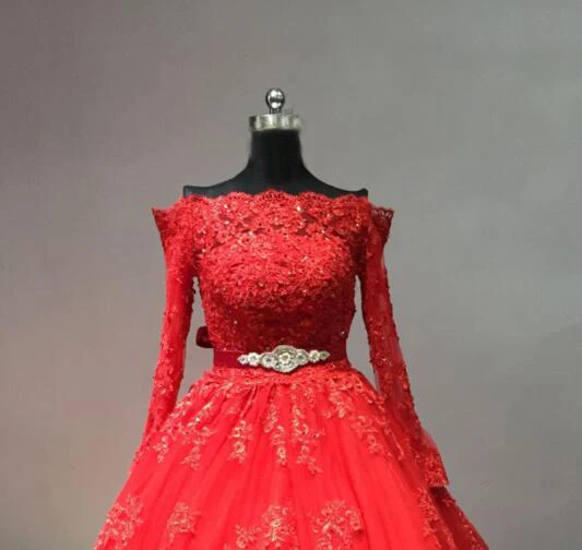 Аппликация кружево жемчуг кристалл Swarovski лента с кристаллами без бретелек с пояском Съемная линия Большой красное платье