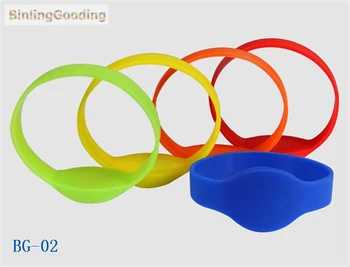 

BG-02 100PCS/LOT 13.56mhz Ntag203/Ntag213 144bytes NFC Wristband Bracelet