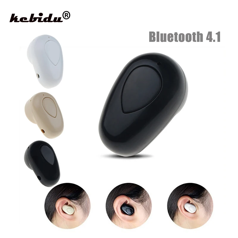 Беспроводные Bluetooth наушники kebidu S520 Mini спортивные с микрофоном для iphone X XS MAS XR 7 8 plus