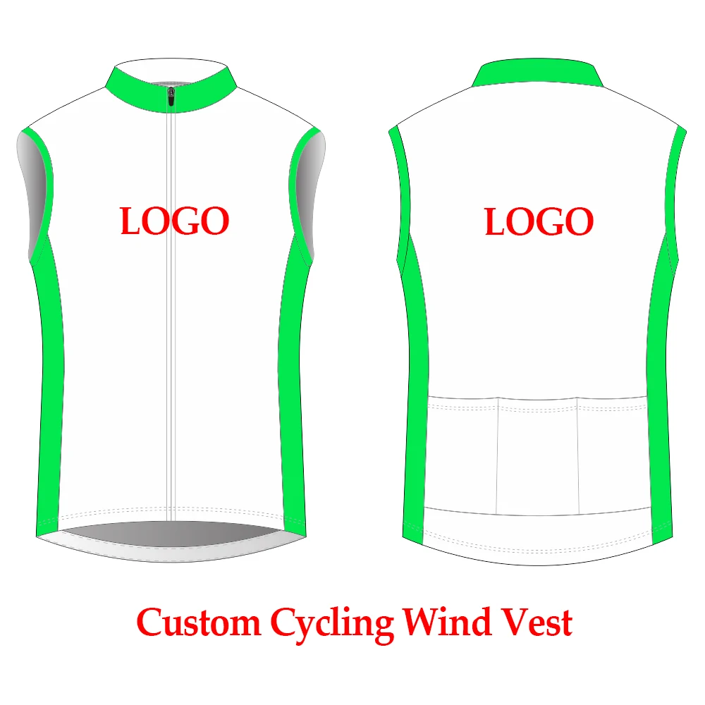 

2017 Customized Wind Proof Vest Sleeveless Cycling Clothing Unisex Personalized Cycling Gilet Maillot Ciclismo Free Design